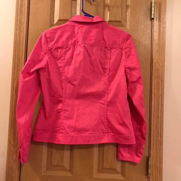 Jones New York Bright Pink Blazer/ Jacket - Picture 3 of 7
